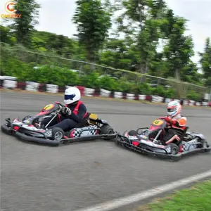 New design cheap playground amusement games gasoline 200cc pedal racing go kart karting car for sale