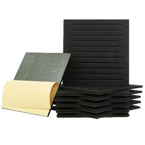 Paneles Acústicos Modernos de Poliéster Curvos Pintables en Blanco para Estudio Musical, Gimnasios y Exteriores - Product Image 1