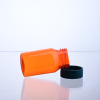 Bouteille de capsule de supplément de pilule de 100ml l avec emballage pharmaceutique de sceau de sécurité de couvercle