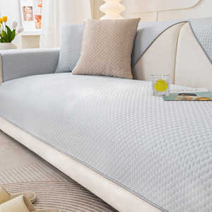 En gros, Meilleure marque, Coussin de canapé en soie glacée, Tapis d'été, Housse antidérapante anti-griffures <span class=keywords><strong>pour</strong></span> chat, Tissu imprimé végétal 70x70cm Moderne - Product Image 6