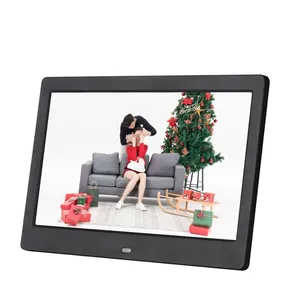 10 Inch Digital Photo Frame with 1280x800 IPS Screen, Digital Picture Frame with 1080P Video/Music, Support SD Card/USB