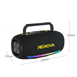 Ngoài trời di động RGB ánh sáng Loa nặng Loud bass âm thanh không thấm nước không dây bluetooth loa với dây đeo tay - Product Image 3