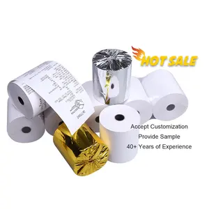 OEM ODM Service Moisture-Proof Smooth Surface 80x80mm Cash Register Printer Thermal Paper Roll