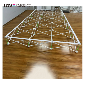 पोर्टेबल एल्यूमीनियम वक्र पॉप अप पृष्ठभूमि के लिए 4x3 स्टैंड-कैसे प्रदर्शनियां और बूथ - Product Image 5