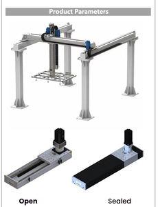 Module de mouvement linéaire à crémaillère pour robot manipulateur de treillis à axe CNC robuste pour le chargement automatique des machines CNC - Product Image 2