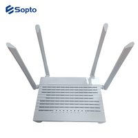 GPON EPON XPON ONU 4GE, dengan 2.4G/5G Dual Band WIFI6 FTTH Fiber optik XPON ONU 4 port