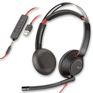 Poly Blackwire 5220 BW5220 series UC USB Headset Headphone