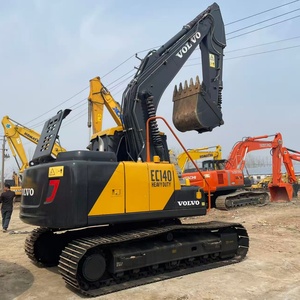 Excavadora Volvo 140 Usada en Corea, Tamaño Mediano, 14 Toneladas, Excavadoras de Cadenas Usadas VOLVO EC140 EC140B EC140BLC en Venta - Product Image 2