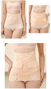 Gebelik sonrası karın korsesi sonra kumaş malzeme ile kadınlar için 3 In 1 doğum sonrası karın korsesi Luxe bel desteği - Product Image 4