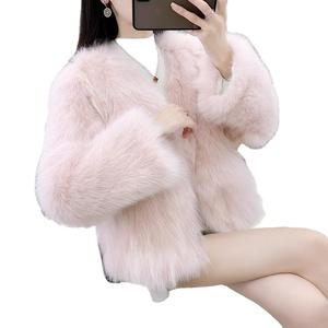 Manteaux d'hiver décontractés en laine et polyester de haute qualité pour femmes, doux, en fausse fourrure, en polaire, <span class=keywords><strong>pas</strong></span> chers - Product Image 1