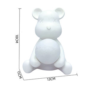 En gros, Kit de peinture créatif DIY style Lune Lumineuse pour figurines Ours, Dragon, Lapin, pour enfants et adultes - Product Image 3