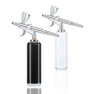 Set di Mini aerografo senza fili multiuso Kit compressore d'aria con pompa a spruzzo Set di spazzole ad aria portatili modello Spray per pittura artistica