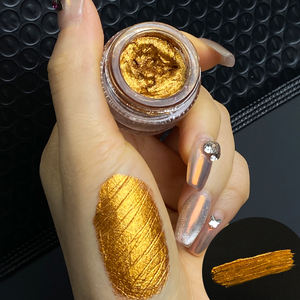 Palette de fards à paupières métalliques lumineux Beautychain, rose nude, imperméable, longue tenue, personnalisable avec votre logo, pour la Saint-Valentin - Product Image 1