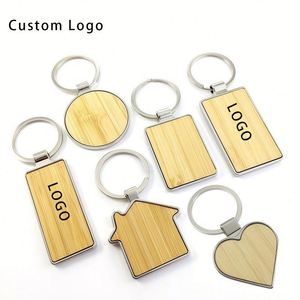 Beech Wood <b>Keychains</b> with <b>Custom</b> Love Shape Design, Durable and Lightweight, Perfect for Housewarming Gifts - Product Image 6