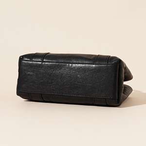 Sac à main en daim vintage populaire et relaxant, grande capacité, imperméable, idéal pour l'été, les trajets quotidiens et les occasions décontractées, sac à bandoulière simple - Product Image 4