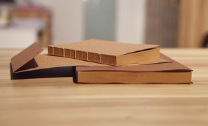 Tùy chỉnh A5 sứ Kraft Bìa máy tính xách tay màu nước Sketchbook với bút chì sơn giấy - Product Image 3