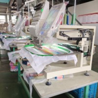 Machine à broder informatisée haute vitesse FEIYA 1501 à tête unique et 15 aiguilles pour chapeaux, chemises, sacs – Broderie FEIYA