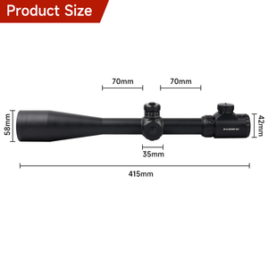 SYQT 10-40X50 SFP Mirino Ottico Tattico con Regolazione Laterale della Parallasse, Ottica da <span class=keywords><strong>Caccia</strong></span> con Accessori - Product Image 2