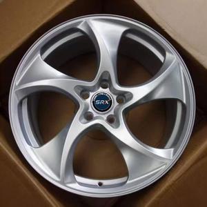 Nouvelles jantes en alliage d'aluminium forgé monobloc SRX SRX-02 de 16 à 24 <span class=keywords><strong>pouces</strong></span>, design à rayons en forme de moulin à vent, finition argent poli, jantes de luxe <span class=keywords><strong>pour</strong></span> voitures Audi - Product Image 1