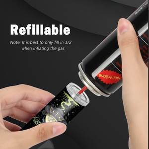 TECHNO-Briquet torche de luxe rechargeable, portable, de haute qualité, bleu, à flamme réglable, logo personnalisé OEM ODM, butane - Product Image 2