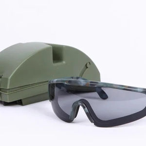 Gafas de seguridad personalizadas para montar, gafas tácticas a prueba de viento de camuflaje para hombre y esquí - Product Image 4
