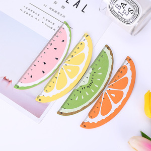 Règle en bois créative de 15 cm avec motif de fruits pour étudiants - Product Image 1