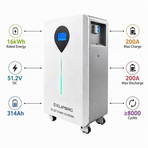 Batería LiFePO4 de 16 kWh y 314 Ah, Compatible con Múltiples Inversores, RS485 CAN, Growatt, Victron, Solis, Sistema de Respaldo para Toda la Casa - Product Image 5
