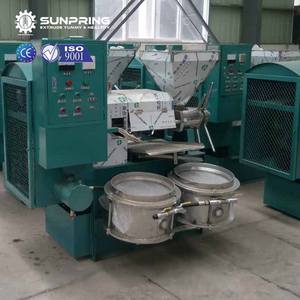 Máquina de prensa de aceite combinada SunPring Máquina de extracción de aceite de prensa en frío Máquina de prensa de aceite - Product Image 4