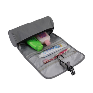 Custom Portable Travel Toiletry <b>Bag</b> for Men with Hanging Hook, Leak-Proof & Easy to Clean - Product Image 1