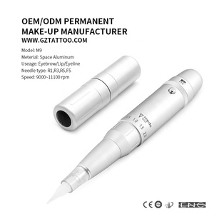 Pour Goochie professionnel <span class=keywords><strong>sans</strong></span> <span class=keywords><strong>fil</strong></span> rotatif Machine à tatouer stylo 1 pièces batterie <span class=keywords><strong>pistolet</strong></span> à tatouer avec <span class=keywords><strong>cartouche</strong></span> aiguilles caractéristique permanente - Product Image 2