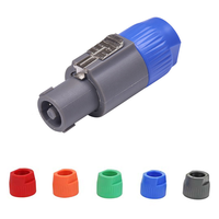 ABCCABLS hochwertiger 4-poliger Speakon-Audio-Stecker-Lautsprecher anschluss