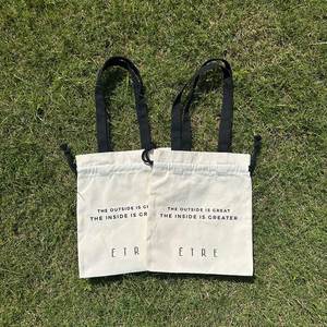 High Quality Nature Cotton Canvas <b>Drawstring</b> Tote Bag Custom Made Cotton <b>Drawstring</b> Bag Canvas Cotton Tote <b>Pouch</b> - Product Image 4