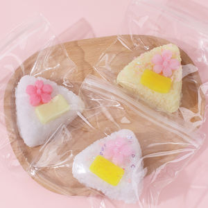 ซูเปอร์ซอฟท์ ของเล่นจำลองซูชิ นุ่มนิ่ม สนุกกับการนวดข้าวและผักม้วน ของเล่นเสริมสร้างจินตนาการรูปดอกซากุระ สวยงาม - Product Image 2