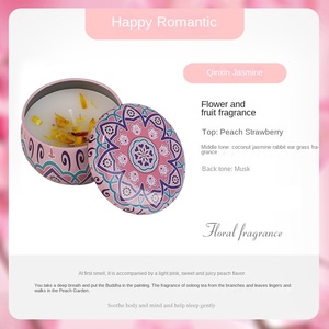Vela Aromática Creativa <span class=keywords><strong>de</strong></span> Cera <span class=keywords><strong>de</strong></span> Soja al por Mayor, Regalo <span class=keywords><strong>de</strong></span> Cumpleaños DIY, Hecha a Mano, en Forma <span class=keywords><strong>de</strong></span> Taza, con Flores Secas, Multi-Aroma - Product Image 6