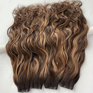 2025 gros européen génie <span class=keywords><strong>trame</strong></span> Double dessiné Extensions de cheveux Double dessiné bouclés ondulés cheveux invisible <span class=keywords><strong>trame</strong></span> - Product Image 6