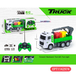 EPT 4 canaux <span class=keywords><strong>RC</strong></span> modèle de véhicule de transport sanitaire européen pelle <span class=keywords><strong>camion</strong></span> à benne basculante grue voitures camions jouet pour l'ingénierie - Product Image 6