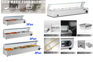 <span class=keywords><strong>Bain</strong></span> <span class=keywords><strong>Marie</strong></span> Pot à <span class=keywords><strong>chocolat</strong></span> en acier inoxydable 110v, Buffet contrôle de la température soupe chauffe-aliments <span class=keywords><strong>Bain</strong></span> <span class=keywords><strong>Marie</strong></span> <span class=keywords><strong>Bain</strong></span> d'eau - Product Image 5