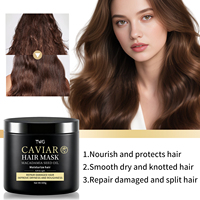 Masque capillaire au caviar TWG RTS, best-seller, lissant, hydratant, réparateur, améliore la sécheresse et la rugosité, masque capillaire nourrissant au caviar