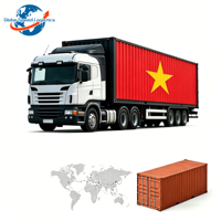 Agent logistique à tarifs compétitifs, transport de marchandises par camion Chine-Vietnam, agent de fret conteneur 40 pieds, 20 pieds, DDP porte-à-porte, LCL, FCL