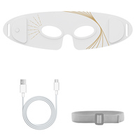 Masque pour les yeux à LED sans fil alimenté par batterie Nouvelle arrivée Thérapie par la lumière rouge Soins de la peau