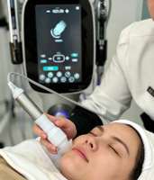 Appareil de microdermabrasion Hidrafacial à flux d'eau vertical, machine faciale silencieuse avec roue, équipement de formation pour soins du visage