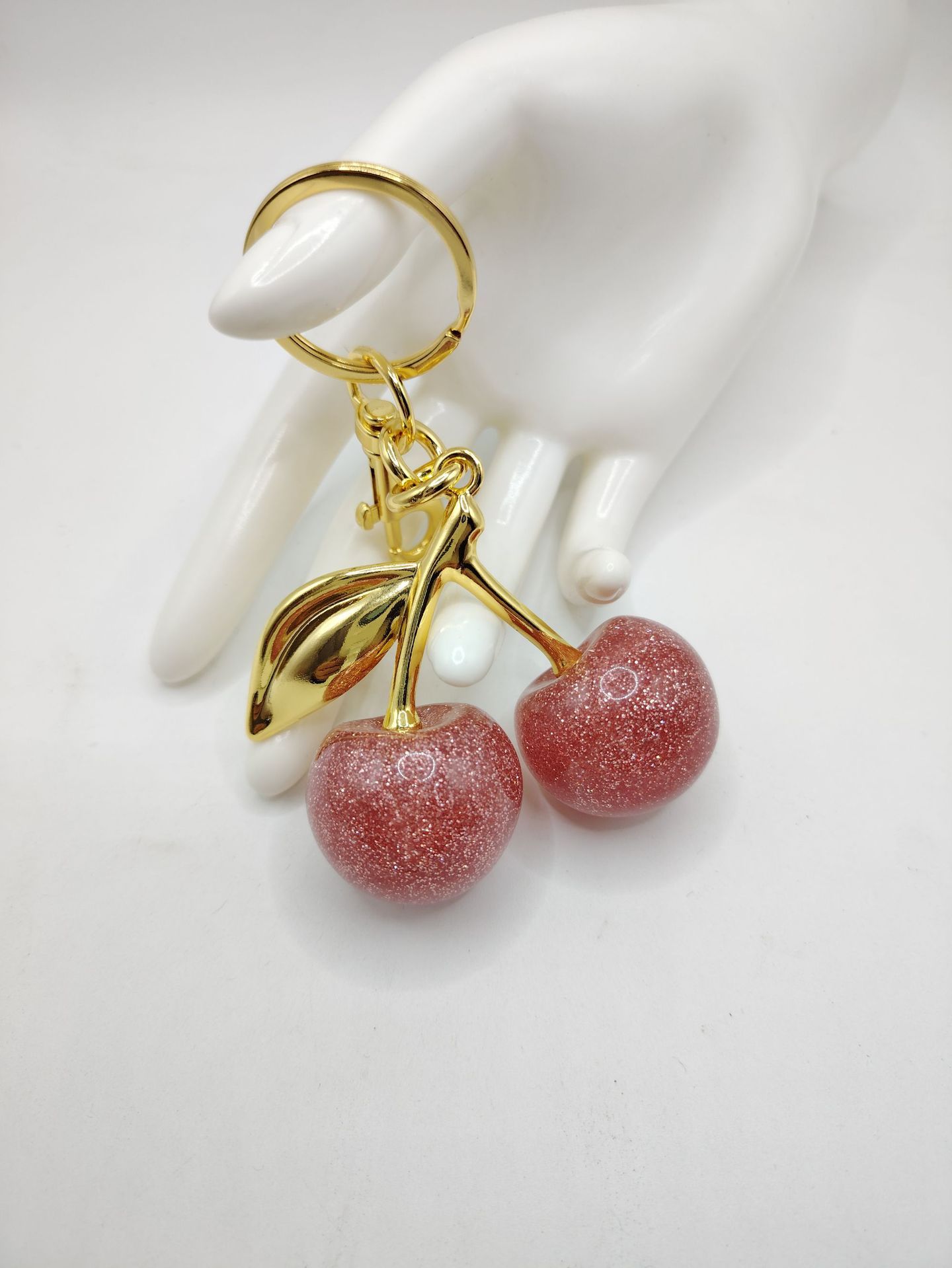 K gold (3.2cm cherry) light powder