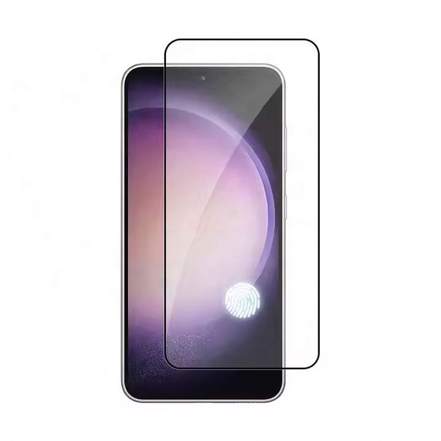 NEW SAM S25 0.18MM 9H Hardness HD Clear Anti-Static Full Glue Tempered Glass Screen Protector for S25 Plus S24 Ultra