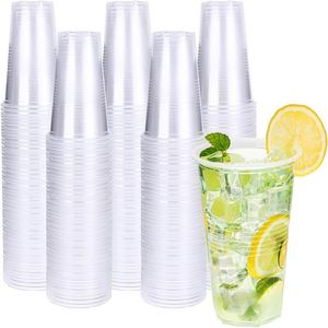 Gobelets en plastique jetables transparents en PET de 2 oz, 14 oz, 16 oz, 18 oz, 20 oz, 24 oz pour les fêtes et l'usage quotidien - Product Image 1
