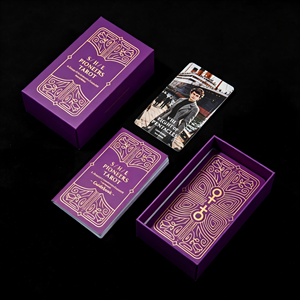 Créez vos propres cartes de tarot personnalisées, imperméables, impression sur mesure, jeux de cartes multi-tailles pour débutants, jeu d'apprentissage. - Product Image 3