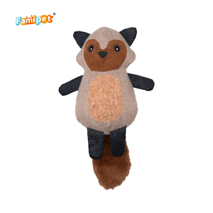 Jouet pour chien couineur Famipet, série animaux de la forêt amusants, personnalisé par le fabricant, jouet en peluche pour chiot - Product Image 5