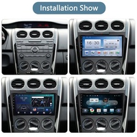 Autoradio 9 pouces avec lecteur vidéo, GPS et navigation pour Mazda CX7 CX-7 CX 7 ER 2008-2015, Android, WIFI intégré, Car-play