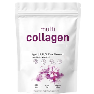 Multi collagene con biotina vitamina C collagene in polvere per adulti collagene in polvere - Product Image 1