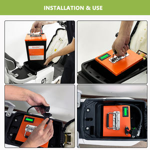 Lifepo4 akku pil 48v 60V 72V 30Ah 40Ah 50ah 60Ah 70Ah 90Ah 120Ah lityum iyon elektrikli motosiklet pil e-bisiklet e-scooter - Product Image 6