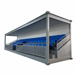 Contenedor para Espectadores de Deportes de Fútbol, Contenedor Tribuna de 20 Pies y 40 Pies con Graderías - Product Image 1